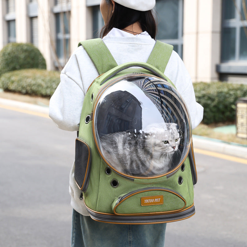 Transparent Large Capacity Portable Pet Backpack: The Ultimate Travel Solution for Pet Lovers